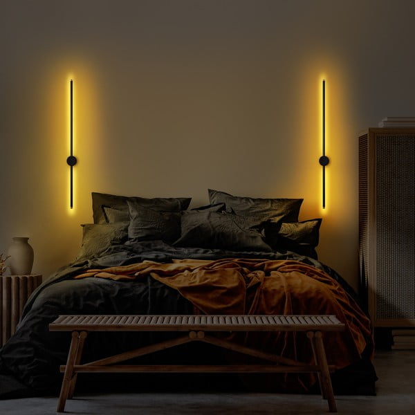 Aplică de perete neagră LED Sword – Opviq lights-image-4