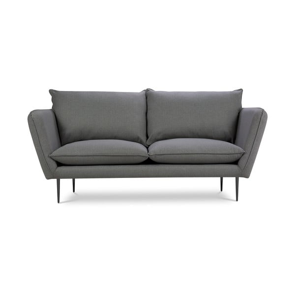 Canapea cu 2 locuri Mazzini Sofas Verveine, lungime 175 cm, gri