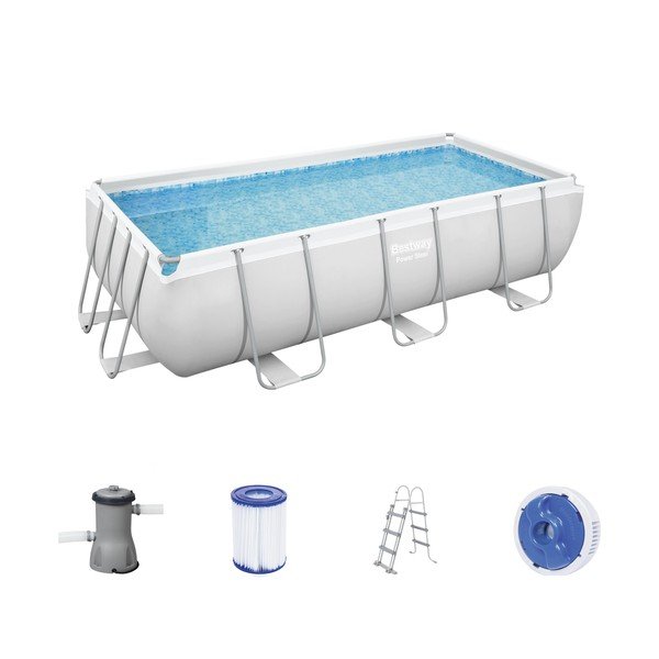 Piscină cu structură solidă adâncime 100 cm – Bestway-image-3