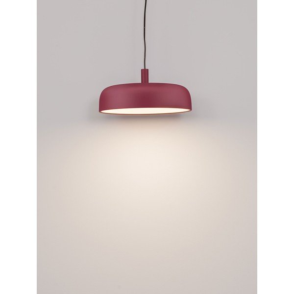 Lustră burgundy LED cu intensitate reglabilă din aluminiu ø 40 cm Noelia – Nova Luce-image-4