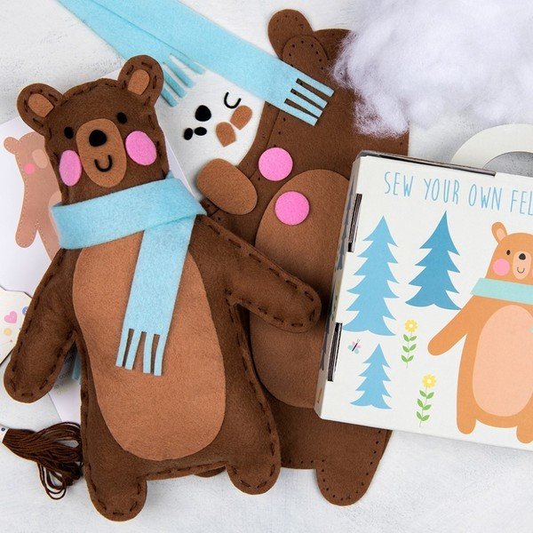 Set cusut ursuleț Rex London Bruno the Bear-image-2