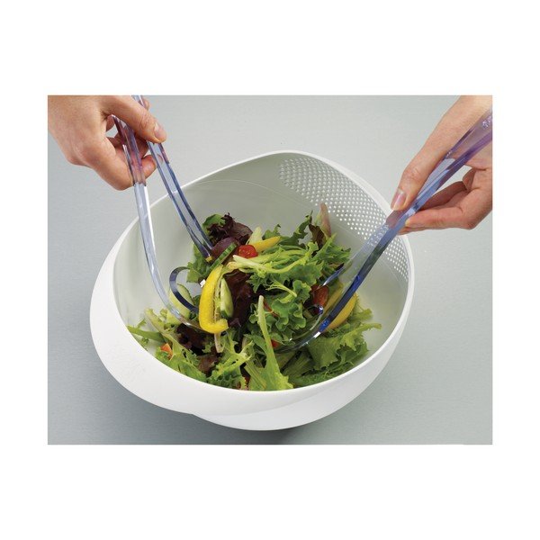Bol cu strecurătoare Joseph Joseph Prep&Serve, lungime 29 cm, alb-image-4