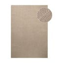 Covor bej țesut manual din lână 200x300 cm Calmio – Hanse Home