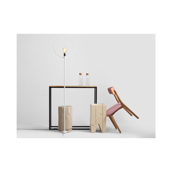 Lampadar Custom Form Bullet, alb-image-2
