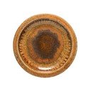 Farfurie maro pentru desert  din gresie ø 20 cm Poterie – Casafina