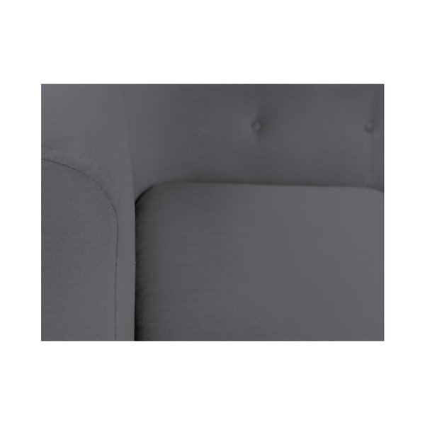 Canapea Kooko Home LOVE, gri, 175 cm-image-2