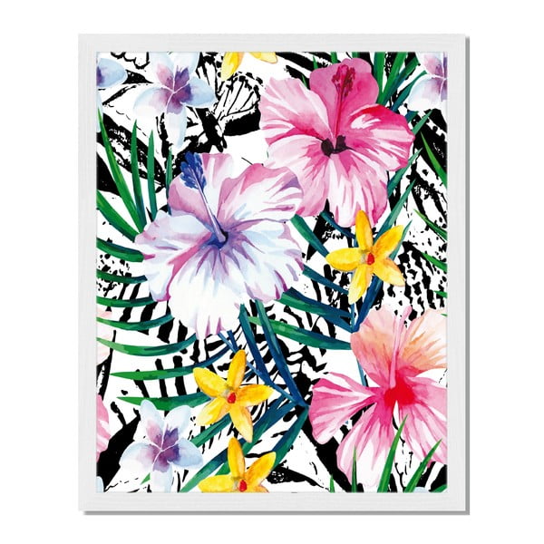 Tablou înrămat Liv Corday Provence Floral Crazy, 40 x 50 cm