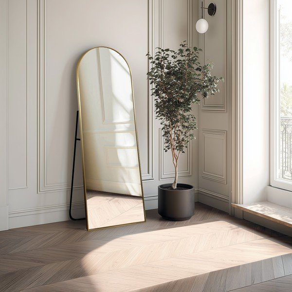 Oglindă de perete/de podea 50x140 cm Aurea – Styler-image-1