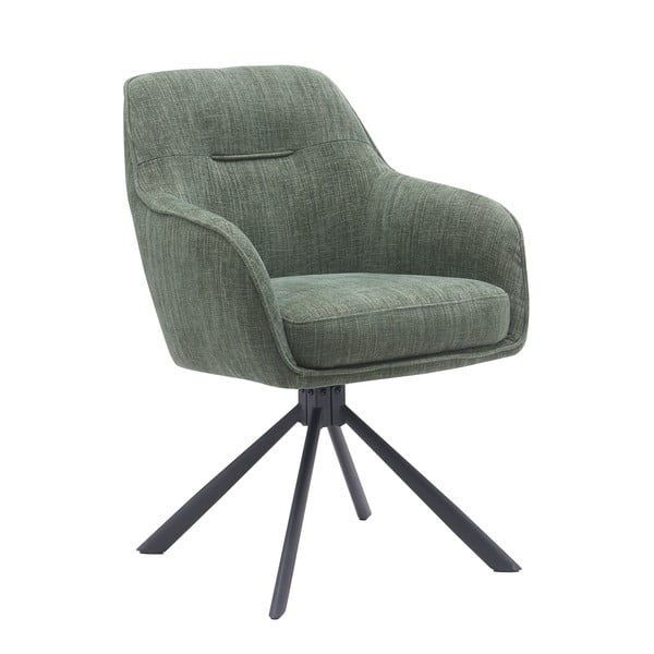 Set de scaune de sufragerie verde 2 buc. tapițat Avola – Unique Furniture