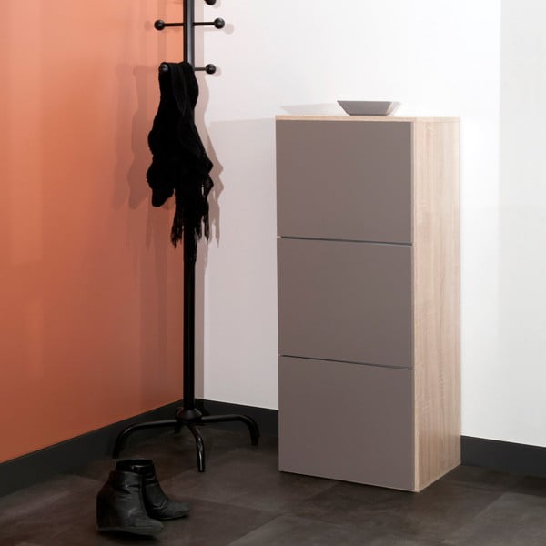 Pantofar Symbiosis Bamboo, gri - maro-image-1