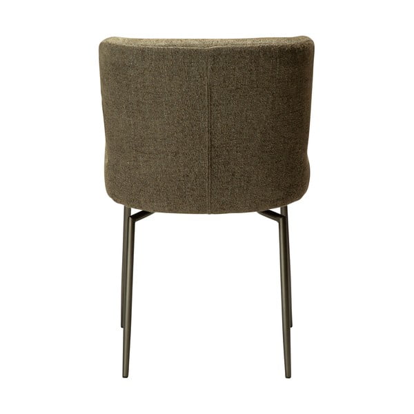Scaun de dining kaki tapițat Glam – DAN-FORM Denmark-image-4