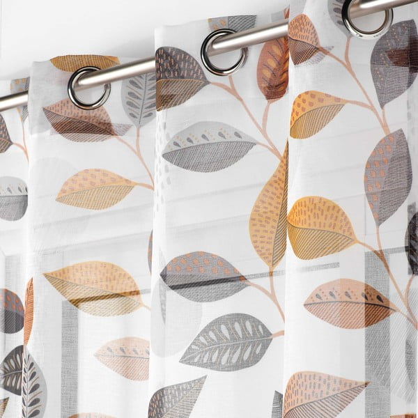 Perdea albă 140x280 cm Vahine – douceur d'intérieur-image-1