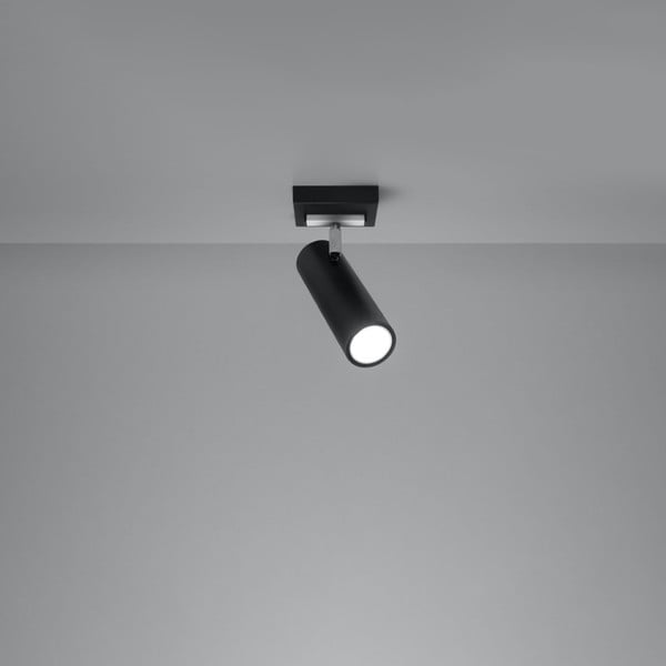 Plafonieră neagră 8x8 cm Mira – Nice Lamps