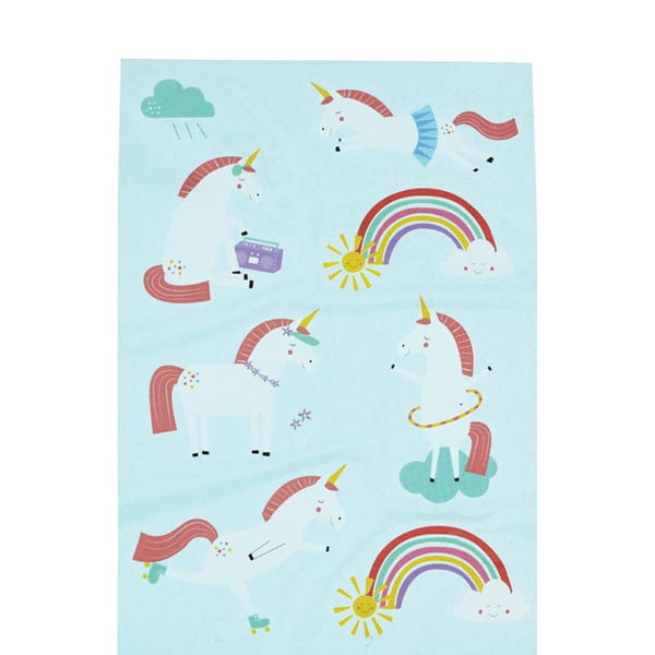 Set 2 file cu tatuaje temporare Rex London Magical Unicorn-image-2