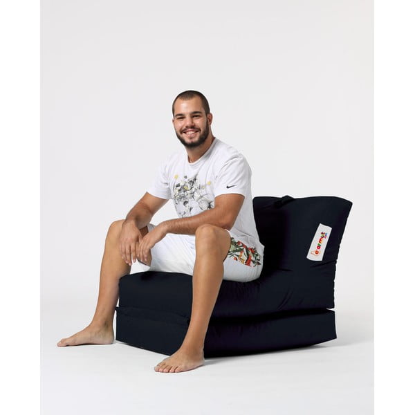 Beanbag pentru grădină negru Siesta – Floriane Garden-image-1