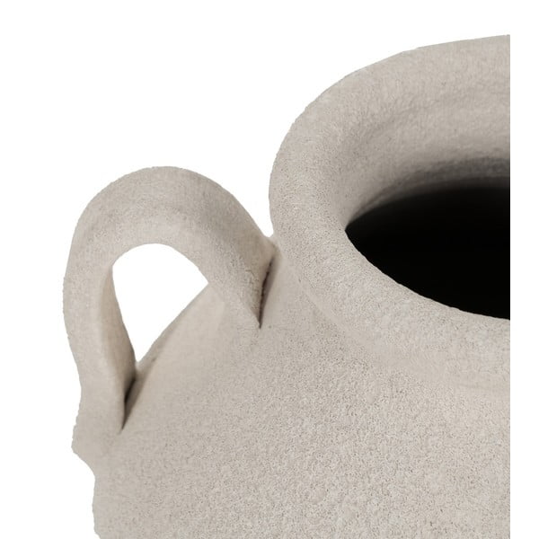 Vază albă din ceramică, înaltă (înălțime 60 cm) Athena – Ixia-image-2