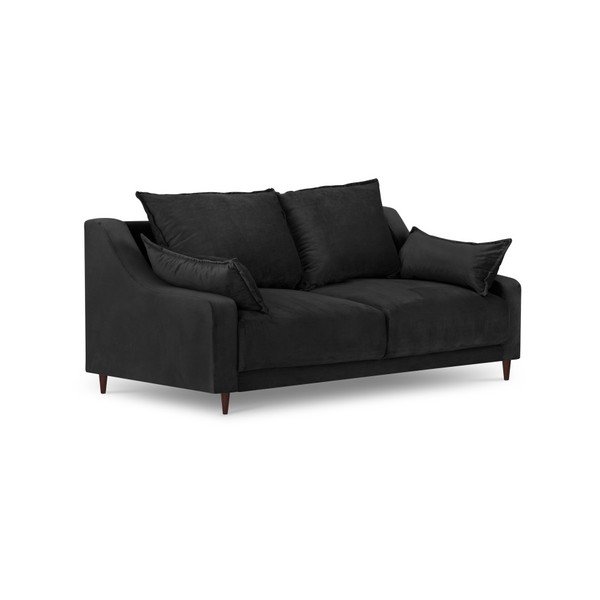 Canapea Mazzini Sofas Freesia, negru, 150 cm-image-2