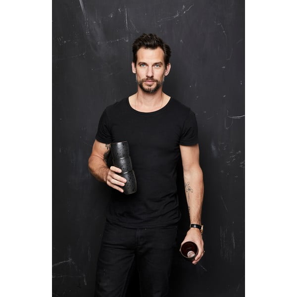 Căni negre 4 buc. pentru latte din ceramică 270 ml Gastro Black/Mix – Bitz-image-1