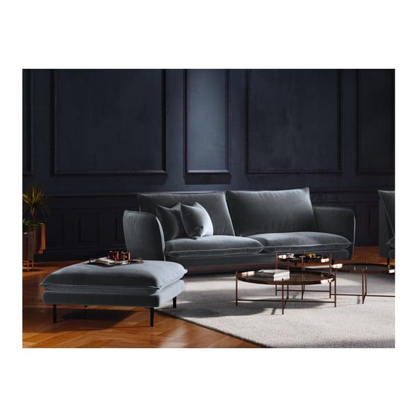 Taburet Cosmopolitan Design Vienna, 100 x 80 cm, gri-image-3