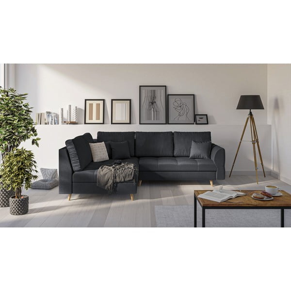 Colțar gri închis (pe partea stângă ) Ariella – Ropez-image-1