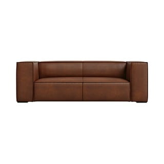 Canapea maro coniac cu tapițerie din piele 212 cm Madame – Windsor & Co Sofas