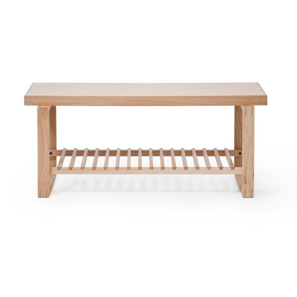 Băncuță din lemn Wireworks Benchie Oak-image-1