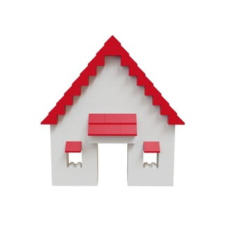 Set extra piese acoperiș pistă cu bilă Hubelino Roof, 68 piese