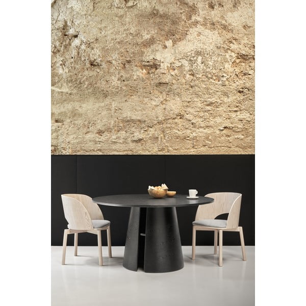 Masă dining rotundă Teulat Cep, ø 137 cm, negru-image-1