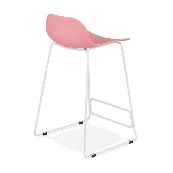 Scaun de bar Kokoon Slade Mini, înălțime 66 cm, roz-image-4