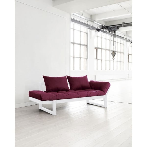 Canapea Karup Edge White/Bordeaux-image-1