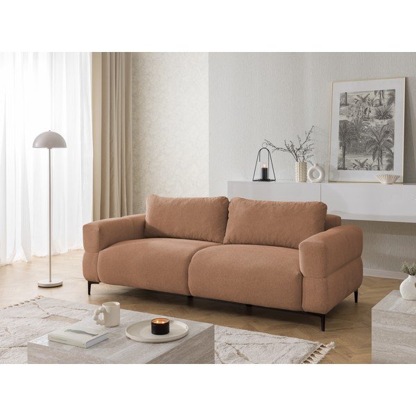 Canapea teracotă 217 cm Helio – Ropez-image-2
