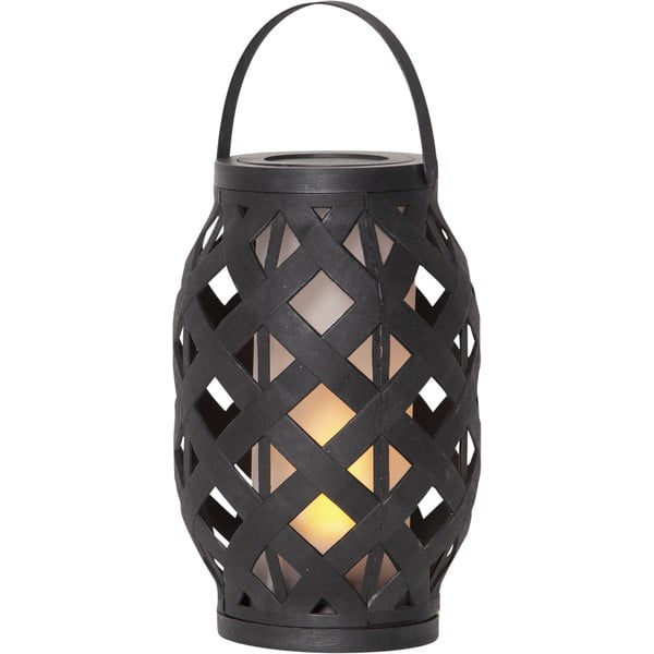 Felinar Star Trading Flame Lantern, înălțime 23 cm, negru