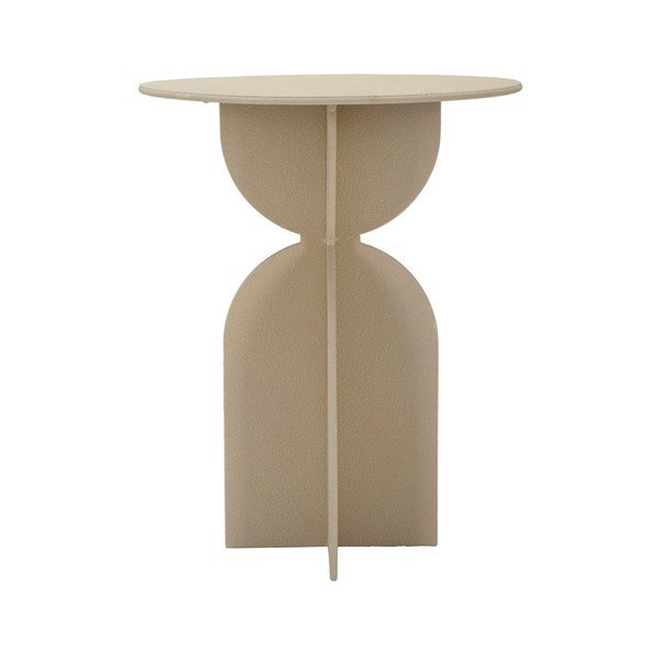 Măsuță auxiliară rotundă din metal ø 45 cm Dune – Mauro Ferretti-image-2