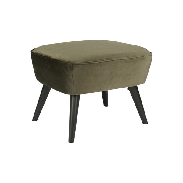 Taburet WOOOD Sara, verde măsliniu-image-2