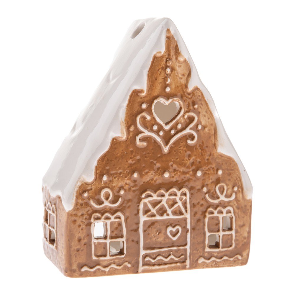 Sfeșnic din ceramică cu model de Crăciun Vinterby – Dakls