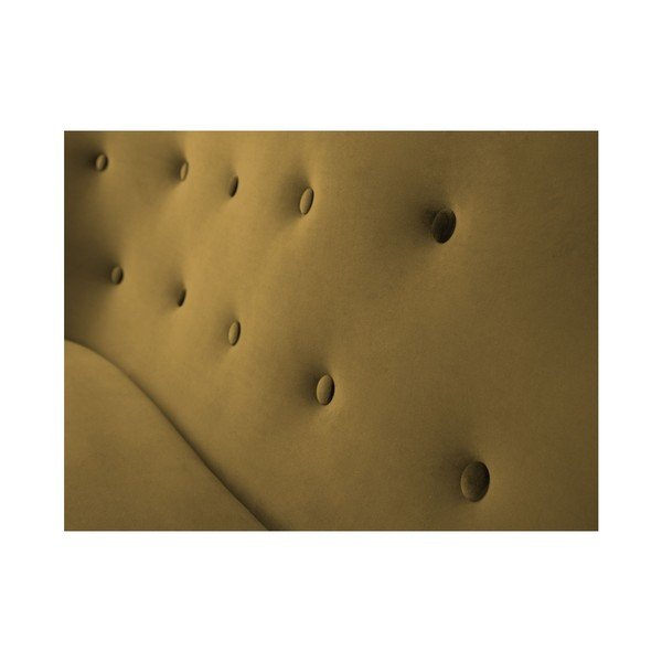 Canapea cu 2 locuri Mazzini Sofas Amelie, auriu-image-3