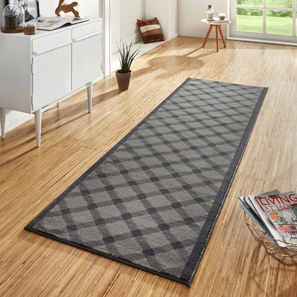 Covor Hanse Home Basic, 80 x 400 cm, gri-image-1