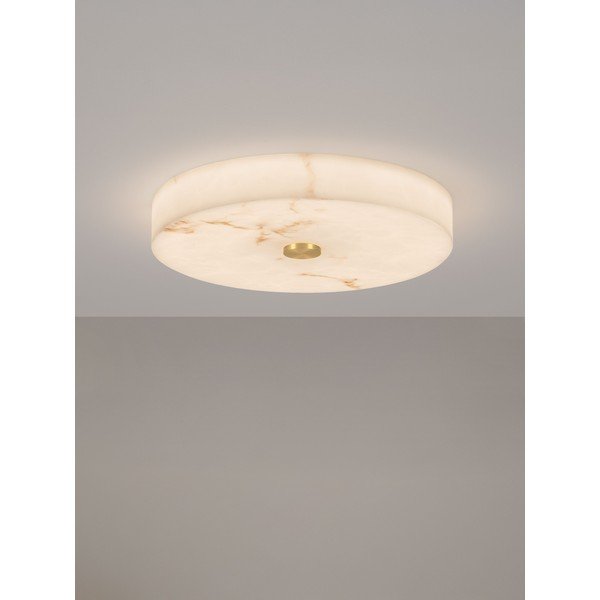 Plafonieră crem/alămie LED cu intensitate reglabilă cu aspect de piatră Serita – Nova Luce-image-4