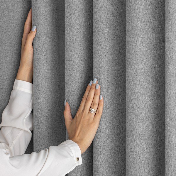 Draperie gri blackout 140x250 cm Corita – Restilo-image-3