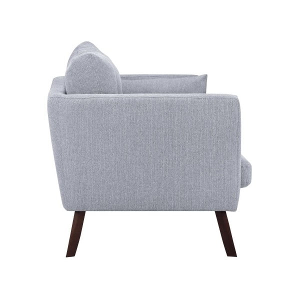 Canapea cu 2 locuri Mazzini Sofas Elena, gri deschis-image-4