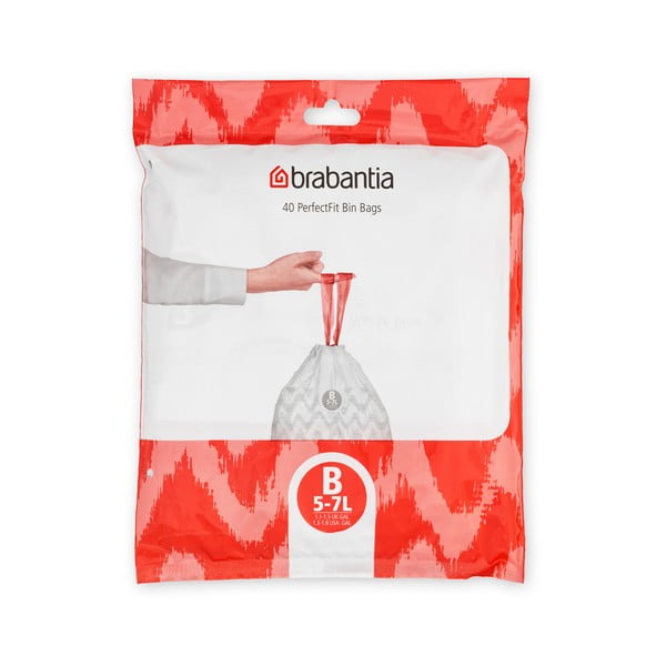 Saci de gunoi 40 buc. 5 l PerfectFit B – Brabantia