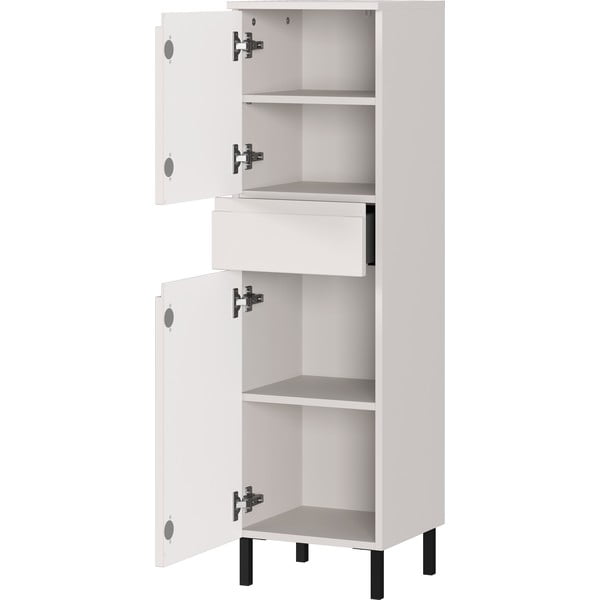 Dulap de baie crem înalt, îngust 34x120 cm Salinas – Germania-image-3