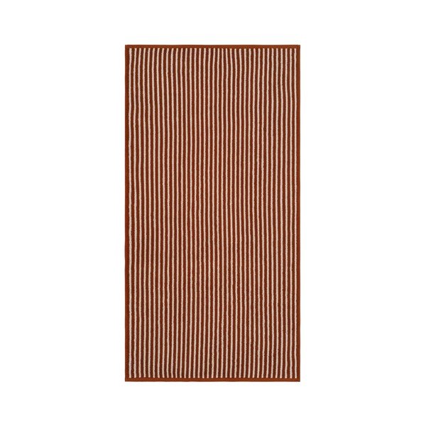 Prosop maro coniac/crem din bumbac 70x140 cm Dixie – Jotex