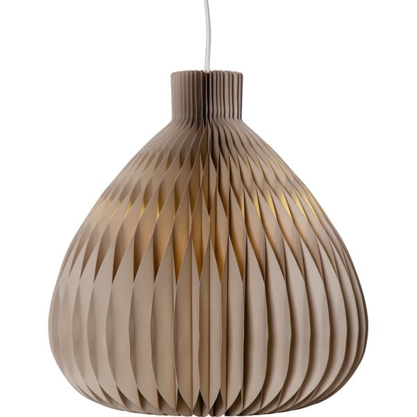 Abajur maro deschis ø 38 cm Honeycomb – Star Trading-image-2