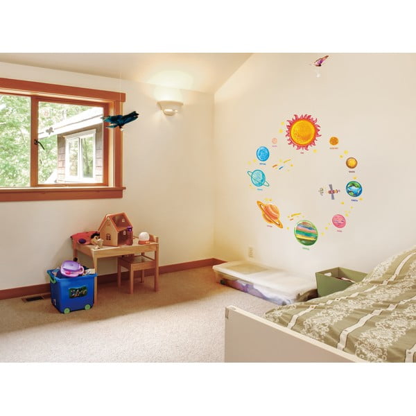 Set autocolante pentru perete Ambiance Solar System Planets-image-4