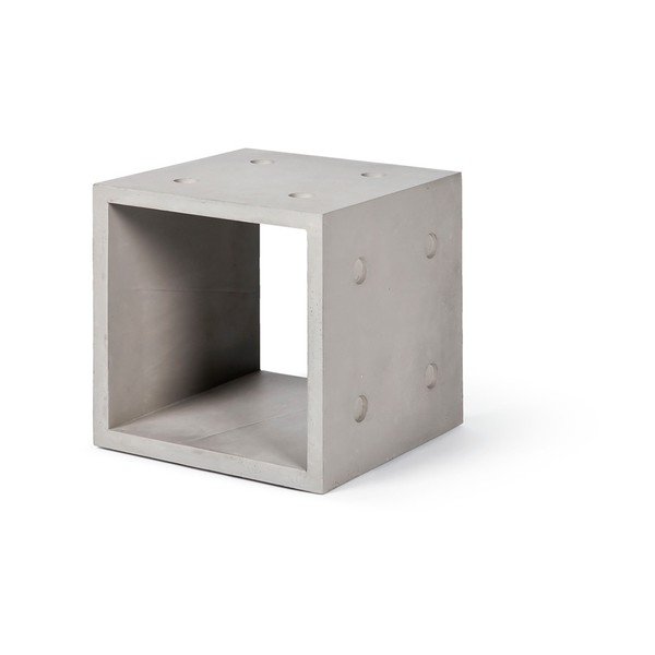 Măsuță auxiliară din beton Lyon Béton Dice-image-2