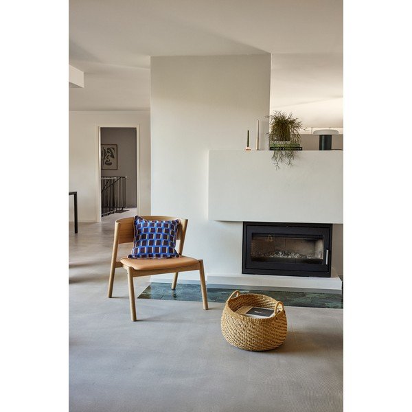 Fotoliu maro deschis Oblique – Hübsch-image-1