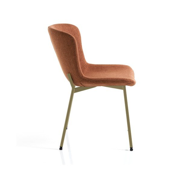 Scaune de dining portocalii 2 buc. Snug – Tomasucci-image-2