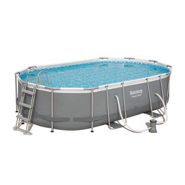 Piscină cu structură solidă adâncime 107 cm – Bestway