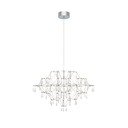 Lustră argintie LED ø 80 cm Efesos – Markslöjd